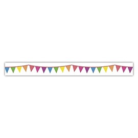 RAYHER Roll 15 m x 15 60689000 Washi Tape Party Bunting