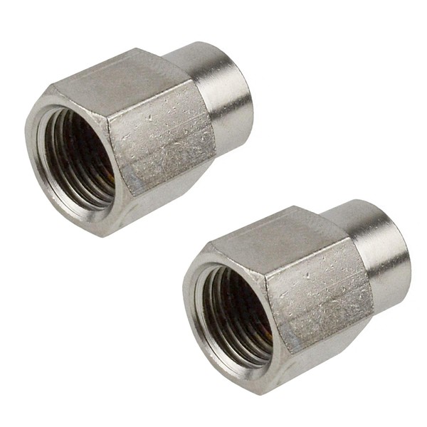 2 Pack Air Line Hose Fitting Connector Adapter 1/4 to