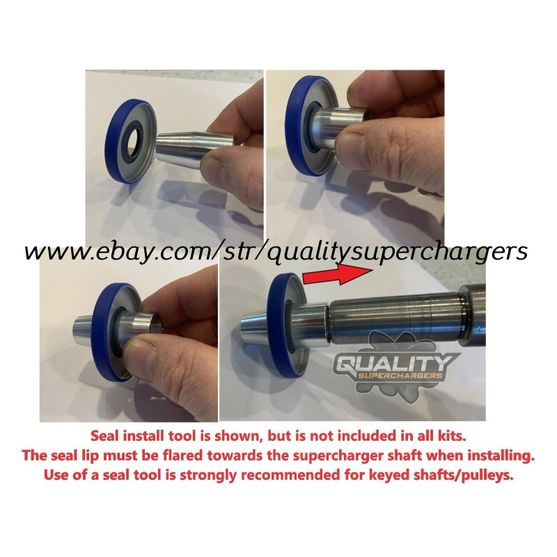 Eaton Supercharger Snout Bearings, Seal & Seal Tool M45 M62