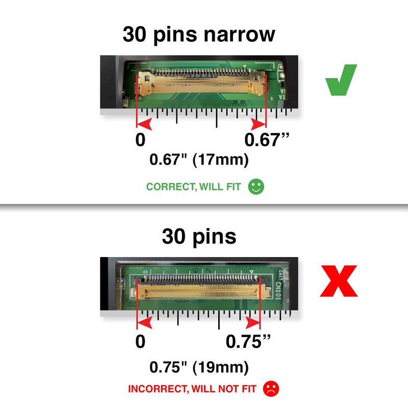 LCDBros Replacement Screen for Dell Precision 16 7670 30 Pins