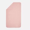 Decathlon Nabaiji Ultra Compact Microfibre Stiped Towel Fluo Pale Peach