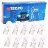 TECPO 20 x Glass Base W5W 12 V 5 W