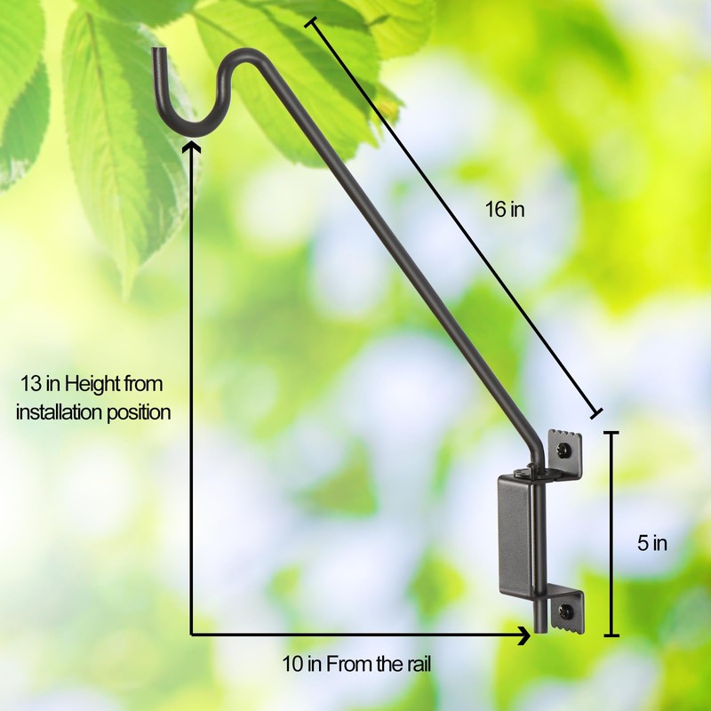 AILIN YELOKIE Heavy Duty 16" Deck Hook - 360° Swivel
