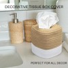 Rarapop Stylish Cotton Tissue Box Cover - A Beautiful Holder