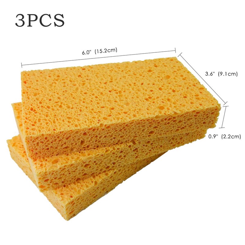 6 x 3.6 x 0.9 Inch JK SP-T22 Large Sponge,