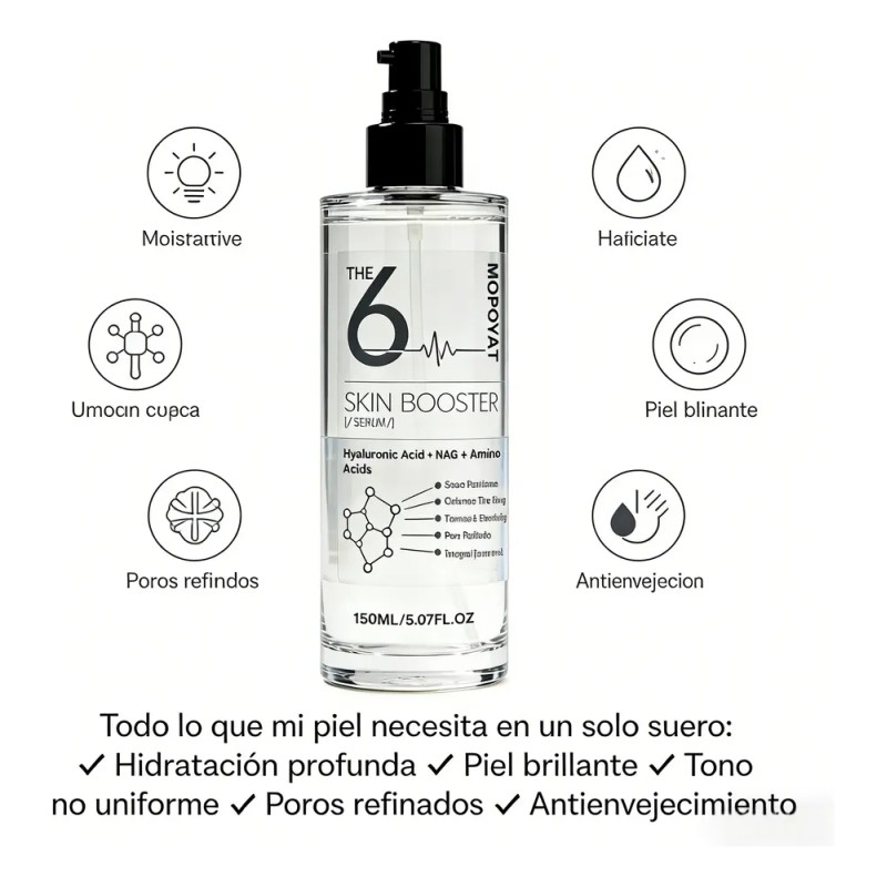 Péptidos Faciales - Serum De Ácido Hialurónico Hexapéptido