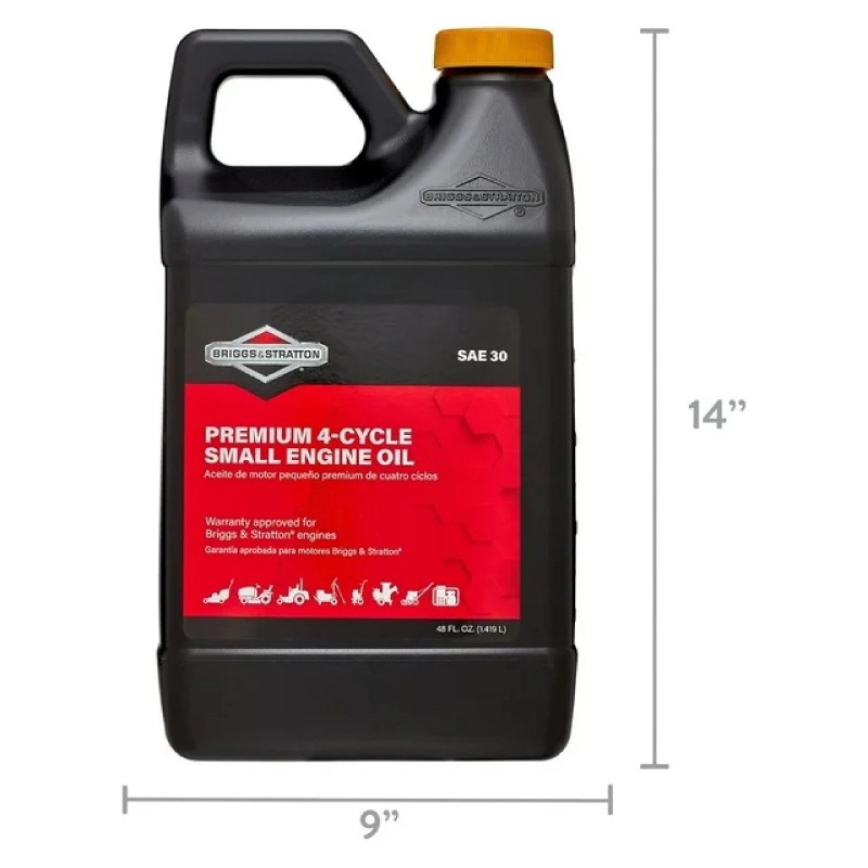 Briggs & Stratton 4-Cycle 48 oz Oil SAE-30 for Small