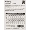 Cortland Line CORTLAND Nylon Tapered Leaders (9FT/3X - 8.6 LB)
