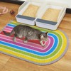 Bienbee Cat Litter Mat, 33.5x22.5in Cat Litter Mat Litter Trapping