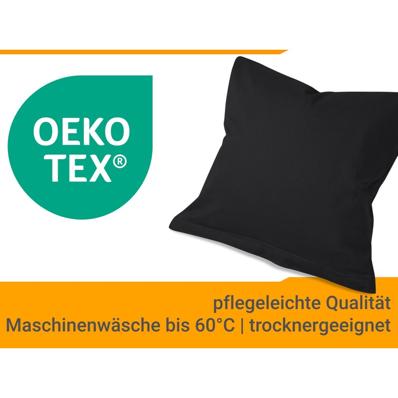 npluseins Twin Pack Cotton Cushion Covers - Modern Home Decor