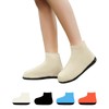 MLUUHK Waterproof Shoe Covers, High-Elasticity Rubber Shoe Covers for Rain,