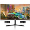 MTG 24 inch 1080p LED Desktop Laptop Monitor - Full