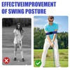 Golf Swing Training Aid Arm Band, 2Pcs Golf Swing Trainer