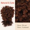 Builson Drawstring Black Women Afro Puff Kinky Curly Hair Ponytail
