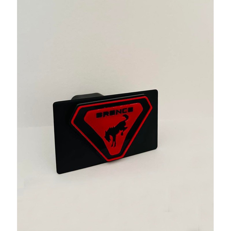 TEXHAS 3D Hitch Cover, Red Heavy American Flag Metal Trailer