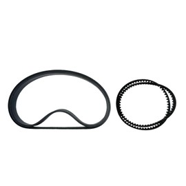 4Pcs/2 Set Vacuum Cleaner Belts Compatible with Bissell Proheat Vacuum Cleaner 6960W Models 1846 1799 1623 1694W 1697 1698 1699 1622 7901 7920 7950 8806 8905 8910 Series Replace 2150628 and 0150621
