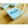 speed mao Cute Dog Dog Ceramic Chopsticks Rest Caratry Set