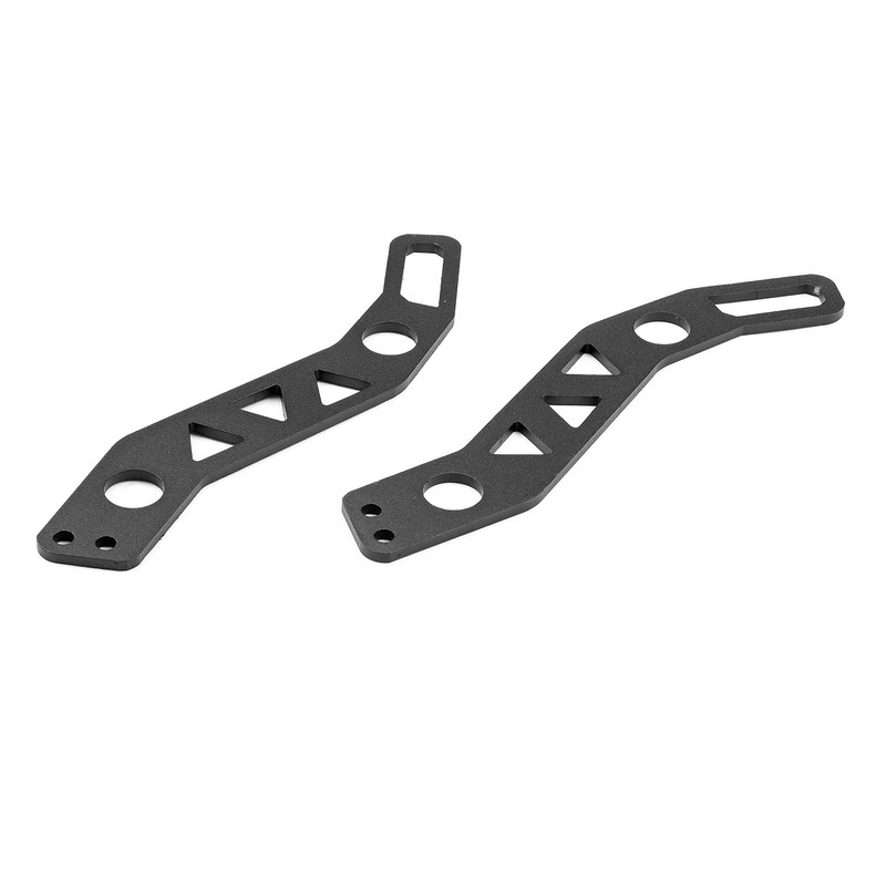 WSays Left & Right Door Handle Latches kit Anodized Black