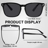 OPTOFENDY Reader Sunglasses for Women Men, Full Lens Outdoor Reading