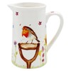 Ceramic Milk Jug Garden Bird Design Robin Kitchen Dining Drinks Creamer
