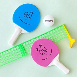 Sakura Trading Toy Barbapapa Table Tennis Set Ping Pong