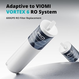 VIOMI V6-RO600 Filter, Replacement for Viomi Reverse Osmosis Water Filter, 48-Month Lifetime, Compatible with VORTEX 6 Reverse Osmosis System Specifically