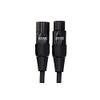 Hosa Cable de micrófono HMIC-025 Pro, REAN XLR3F a XLR3