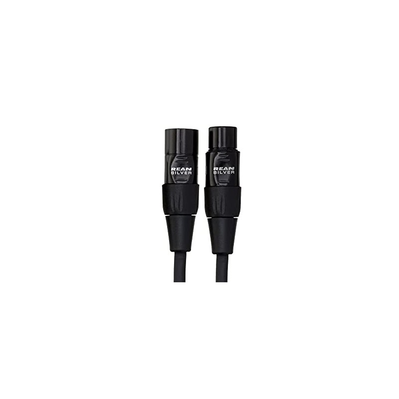 Hosa Cable de micrófono HMIC-025 Pro, REAN XLR3F a XLR3