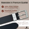 Pierre Cardin men’s genuine buffalo leather belt, XXL, customisable -