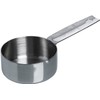 Goson Stainless Steel 4pcs Measuring Cups and Spoons Combo Set
