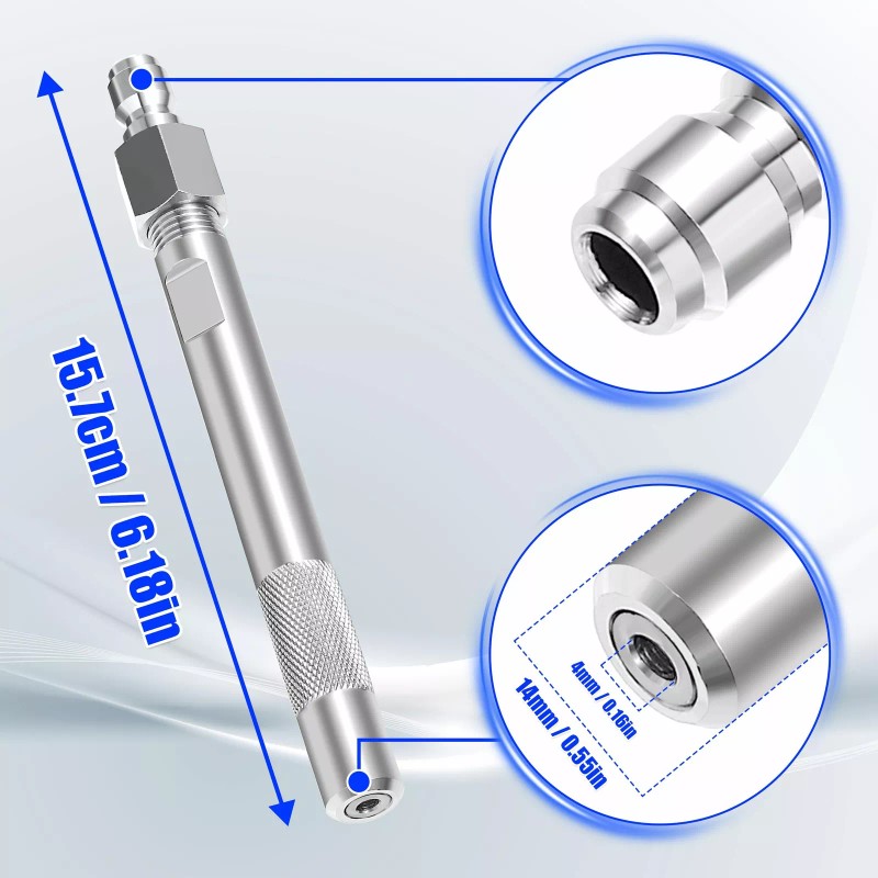 JOEJET Pressure Washer Long Range Chemical Nozzle Shooter Tip Power