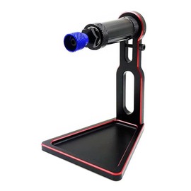 Orivin RC Model Car 12mm 17mm Hex Wheel Rim Tire Balancer Durable Metal Tool for 1/6 1/7 1/8 1/10 Scale Vehicles Black and Red