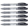STABILO Liner, einziehbarer Kugelschreiber, feine 0,7 mm Spitze, 6 Stück,