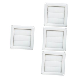 BESPORTBLE 4pcs Return Grille Decorative Vent Cover for Wall Ceiling Easy Installation Shutter Design for Maximum Exhaust for Home Ventilation
