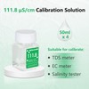 111.8 mS/cm Calibration Solution for Salinity Tester, EC Meter, Pool