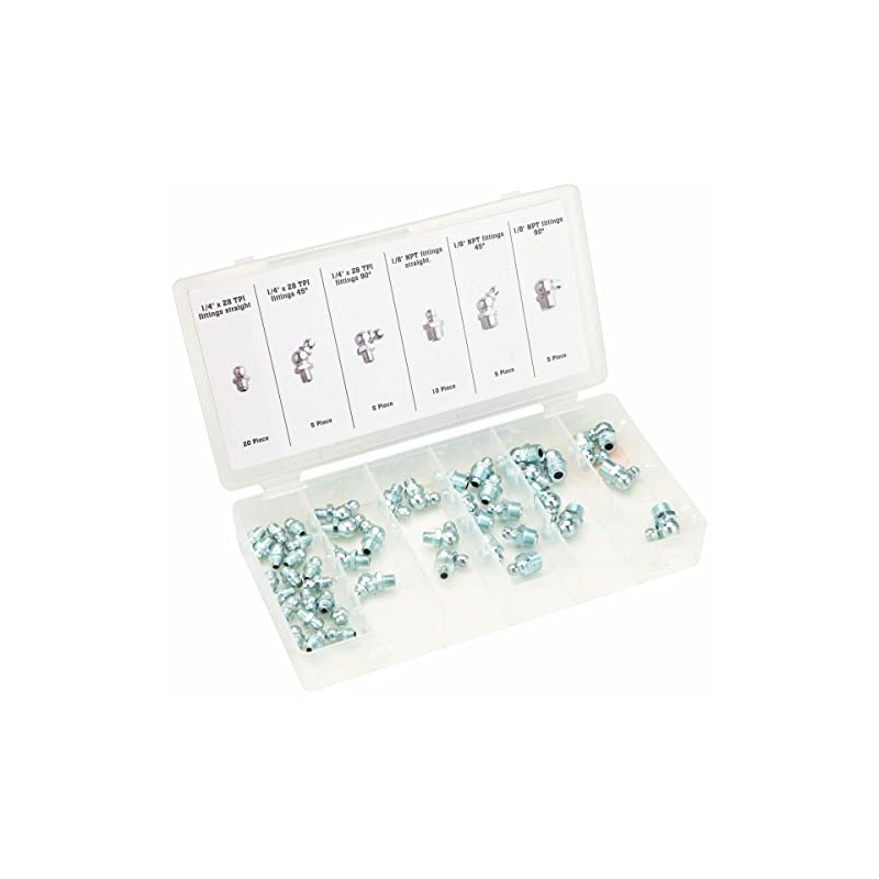 Storehouse 50 Piece Grease Fitting Assortment