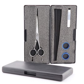 Haryali London Professional 5.5" Hairdressing Barber Scissors Hairdresser Hair Cutting Salon Shears With Fixed Screw Comes in Black Gift Box