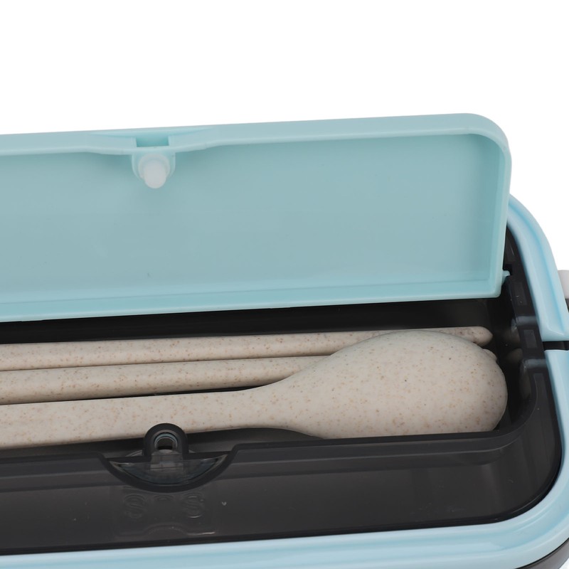 304 Stainless Steel Bento Box Adult Lunch Box Single Layer