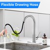 Kitchen Faucet with Pull Down Sprayer,Kitchen Sink Faucet with Sprayer,High