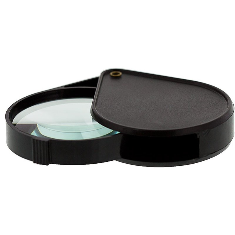 SE 2-1/2" 4x Folding Pocket Magnifier - MH7017B