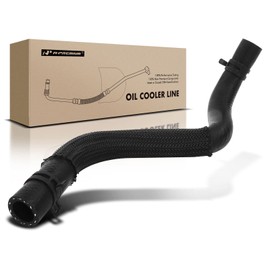 A-Premium Engine Oil Cooler Line Hose Assembly Compatible with Ford F-250 Super Duty F-350 Super Duty 2011-2019 6.7L