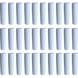 Frühes Forschen 30 lipstick sleeves, white, empty, for self-filling, made in Germany