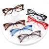CHOFILORD 6 Pack Cat Eye Reading Glasses for Women Fashion