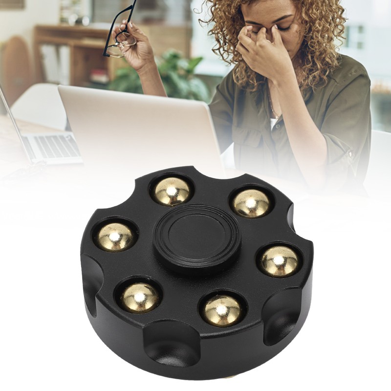 Fingertip Gyroscope Toy Detachable Relieves Stress Metal Rotating Decompression Toy