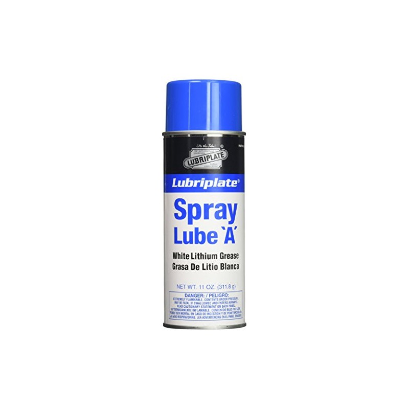 Lubriplate L0034-063 Spray Lube 'A' Multipurpose White Lithium Grease, 11