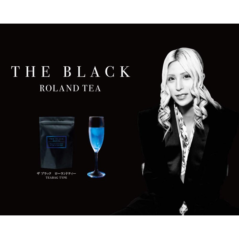 ROLANDALE THE BLACK ROLAND TEA Roland Tea Butterfly Pea Tea