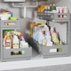 Biboraya 2 Pack 19IN Depth Under Sink Storage Organizer, Large