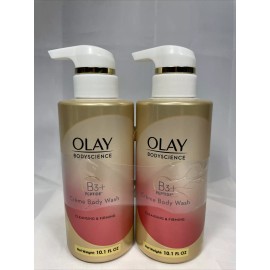 Olay 2 Olay Bodyscience Cleansing & Firming Creme Body Wash Niacinamide B3+ Peptide