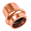 (WDAISY 12 Pack) 1/2 Inch Press End Cap, Copper Pipe