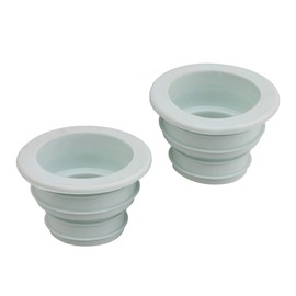 RDEXP Drain Pipe Seal Hose Plug Washing Machine Drain Bathroom Kitchen Green Set of 2